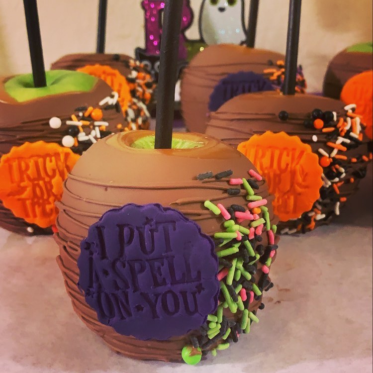 Caramel Chocolate Covered Apple #107