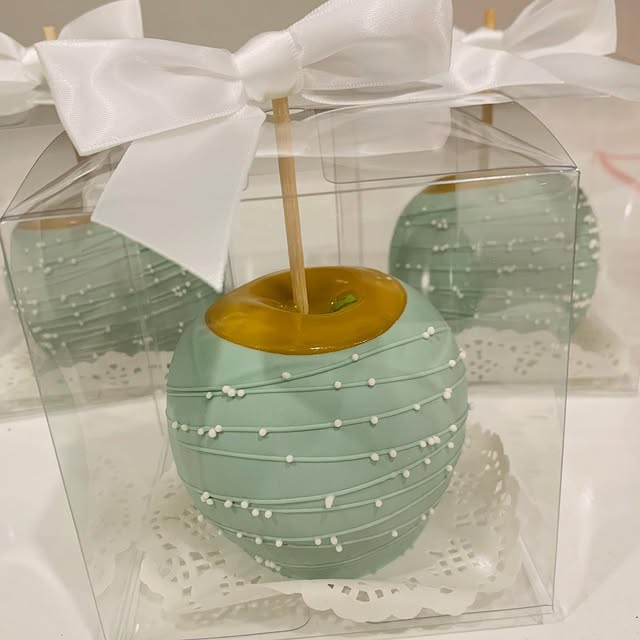 Caramel Chocolate Covered Apple #114