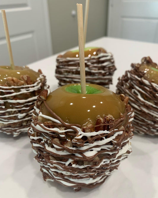 Caramel Chocolate Covered Apple #115